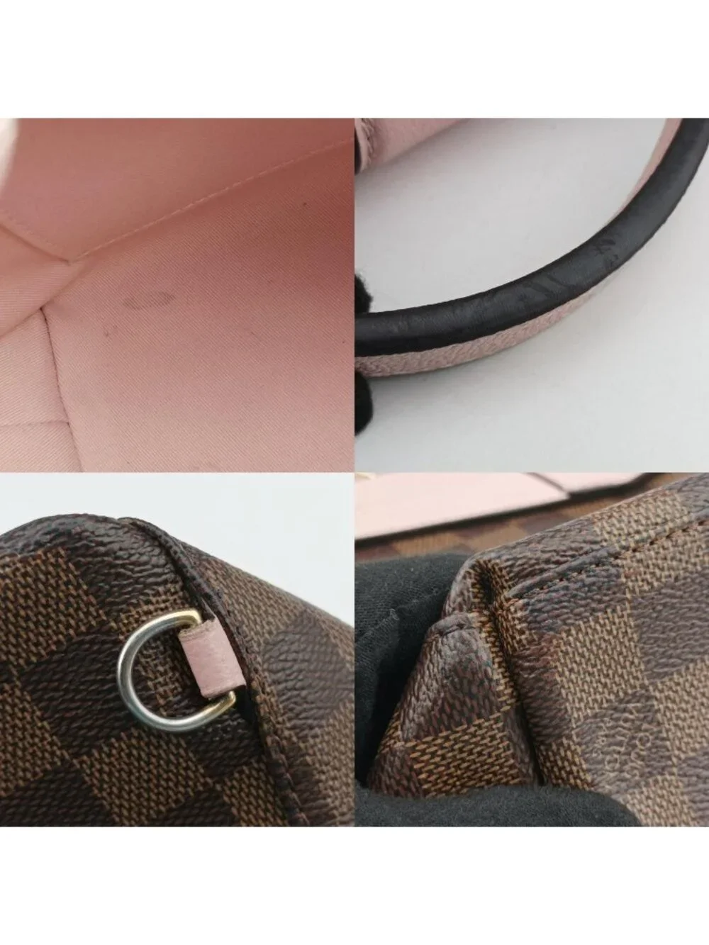 Louis Vuitton Backpack Clapton Ebene Magnolia Monogram Canvas Calfskin